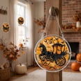 thumbnail image 4 of Halloween Sun Catcher for Window Hanging, Wooden Puzzle Ghost Witch Acrylic Stained Glass Decor for Windows Door Wall, House Warming Gift for Puzzle Lovers by MPOISVA, 4 of 6