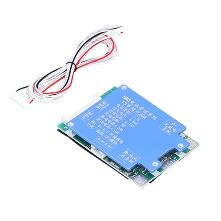 

Power Converters 13S 48V 20A Aluminum Alloy Lithium Battery Protection Module Three Anti Paints 2.75V With Collection Cable For Low Speed Vehicles