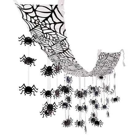Fun Express - Hanging Spider Ceiling Decoration for Halloween - Party Decor - Hanging Decor - Misc Hanging Decor - Halloween - 1 Piece