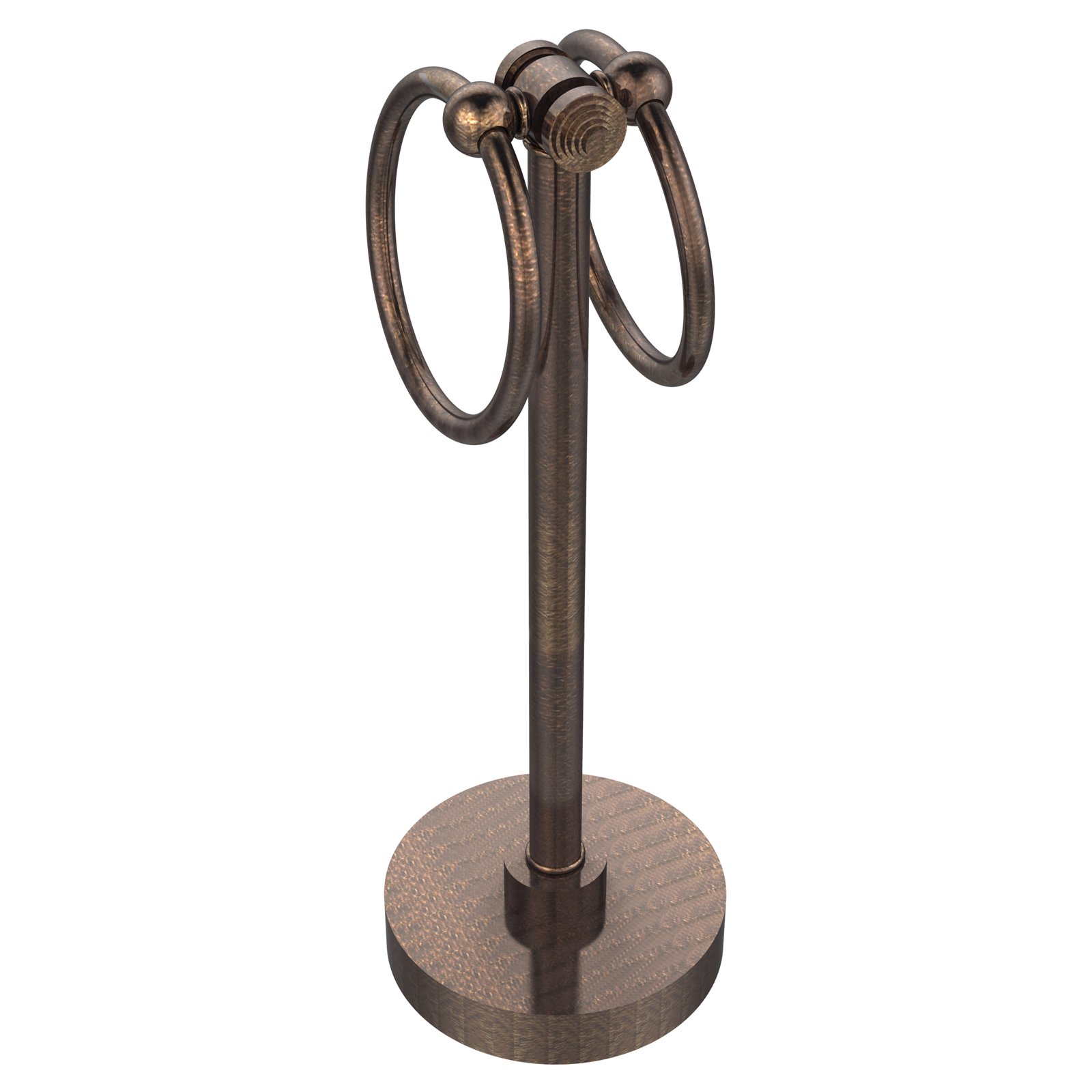 Southbeach Vanity Top 2 Towel Ring Guest Towel Holder in Oil Rubbed Bronze - image 2 of 2