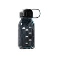 thumbnail image 2 of Botella deportiva de plástico a prueba de fugas con asa para gimnasio, yoga, fitness y ejercicio., 2 of 6