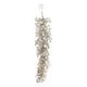 thumbnail image 2 of Seyotauo Glitter Christmas Leaves Garland | Powdered Pearl Cypress Tree Ornaments for Winter Festival Decoration | Champagne Pendant Sticky Powder Pearl Plastic Cypress Leaf Christmas Tree Decor, 2 of 6