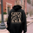 thumbnail image 2 of Women's Cute Hoodies Oversize Fashion Christian Print Graphic Long Sleeve with Pocket Plus Size Hooded Sweatshirts, 2 of 5