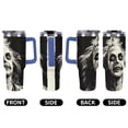 thumbnail image 6 of Beetlejuice Betelgeuse 40 Oz Large Capacity Car Cup With Lid And Straw Stainless Steel Tumblers Cup With Handle For Women And Men, 6 of 8