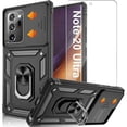 thumbnail image 1 of wonima11 Rayboen for Samsung Galaxy Note 20 Ultra Case, Crystal Clear Designed Hard PC Back Soft TPU Frame Shockproof Protective Slim Fit Durable Transparent Phone Cover for Galaxy Note 20 Ultra 5G, 1 of 1