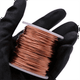 Soft Copper Wire, 16 Gauge, 126 Feet, Bare Copper Wire, Bright, 1 Pound