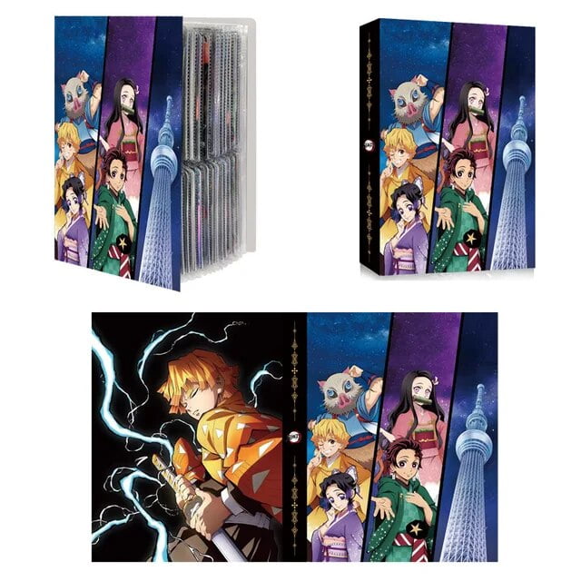 Album de Cartes de Collection Naruto Album de Cartes de Collection Dragon Ball Goku Vegeta Luffy Zoro Jouet de Collection 240 Pcs