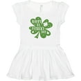 thumbnail image 3 of Inktastic Happy St. Patrick's Day Shamrock in Green Girls Toddler Dress, 3 of 5