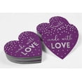 thumbnail image 4 of Inkdotpot Silver Foil Paper Hang Tag Made With Love Wedding Favor Tag 50 Pieces, 4 of 6