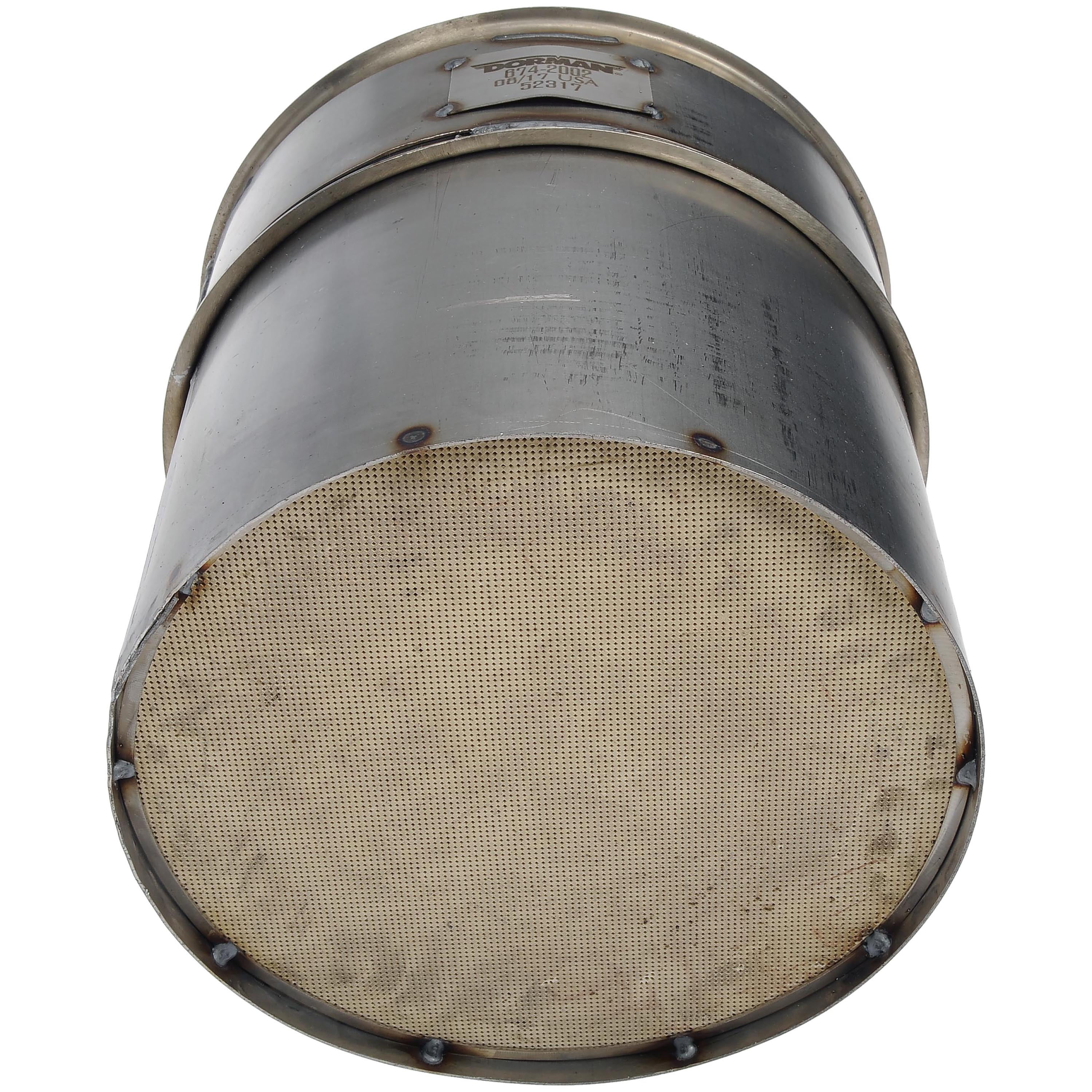 Dorman 674-2002 Diesel Particulate Filter (DPF) for Specific Models (Non-CARB Compliant)