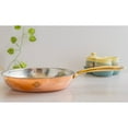 thumbnail image 2 of Indian Art Villa Stainless Steel Fry Pan with Copper Base, Handcrafted Cookware for Cooking - 10 inch, 2 of 4