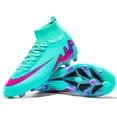 thumbnail image 3 of Botas de fútbol antideslizantes para hombre, calzado ultraligero para deportes al aire libre, entrenamiento de partido, tacos deportivos de hierba, Unisex, novedad, 3 of 5