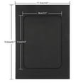 thumbnail image 3 of 20Pcs Paper Photo Frames, 4x6 inch Black Paper Picture Frames, Hanging Display Banner, DIY Clip Photo Display Holders for Home, Office, Wedding Decor, 3 of 7