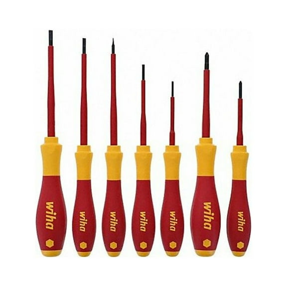 Wiha Insulated Screwdriver Set, NmPcs7 32188