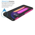 thumbnail image 5 of LG V60 Case, LG G9 ThinQ / LG V60 ThinQ Case, Takfox Hybrid Dual Layer Shockproof Case Rubber Silicone & Plastic Scratch Resistant Bumper Grip Sturdy Hard Phone Cases Cover For LG V60 [Rose Red], 5 of 6