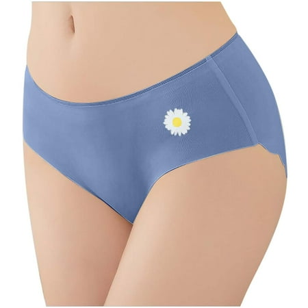 

CYMMPU Mid Waist Hipster Breathable Lingerie Strechy Briefs for Women Soft Panties Ladies Underwear Comfort