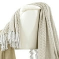 thumbnail image 3 of Modern Threads Batik Brown 100% Cotton Adult Throw Blanket, 50" x 60", 2 Pack, 3 of 6