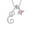 D, variant on Initial Necklace for Women, Letters 26 Alphabet Pendant Necklace, Rose Flower Jewelry Gifts for Family Sisters Friend