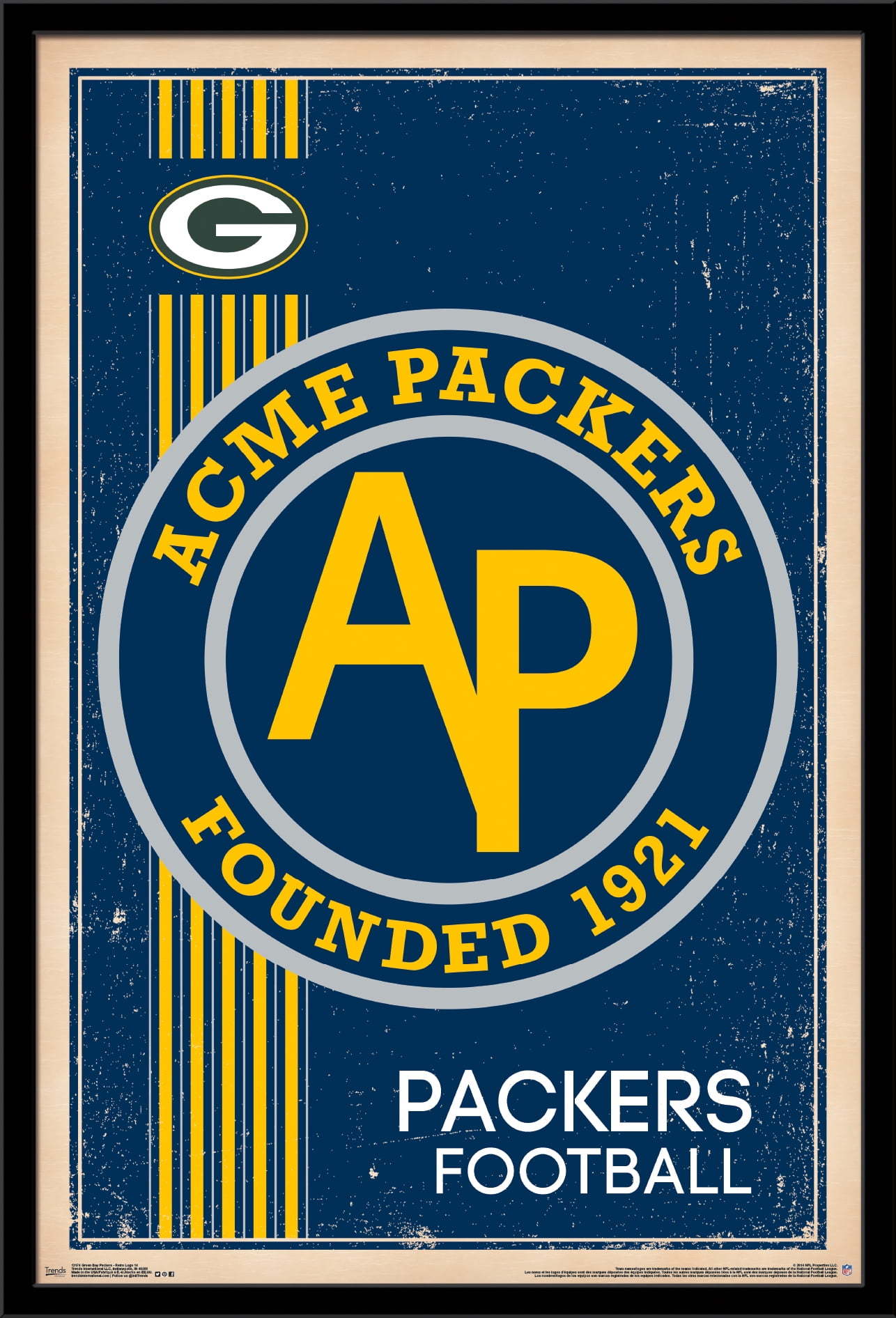 Green Bay Packers - Retro Logo - Walmart.com - Walmart.com