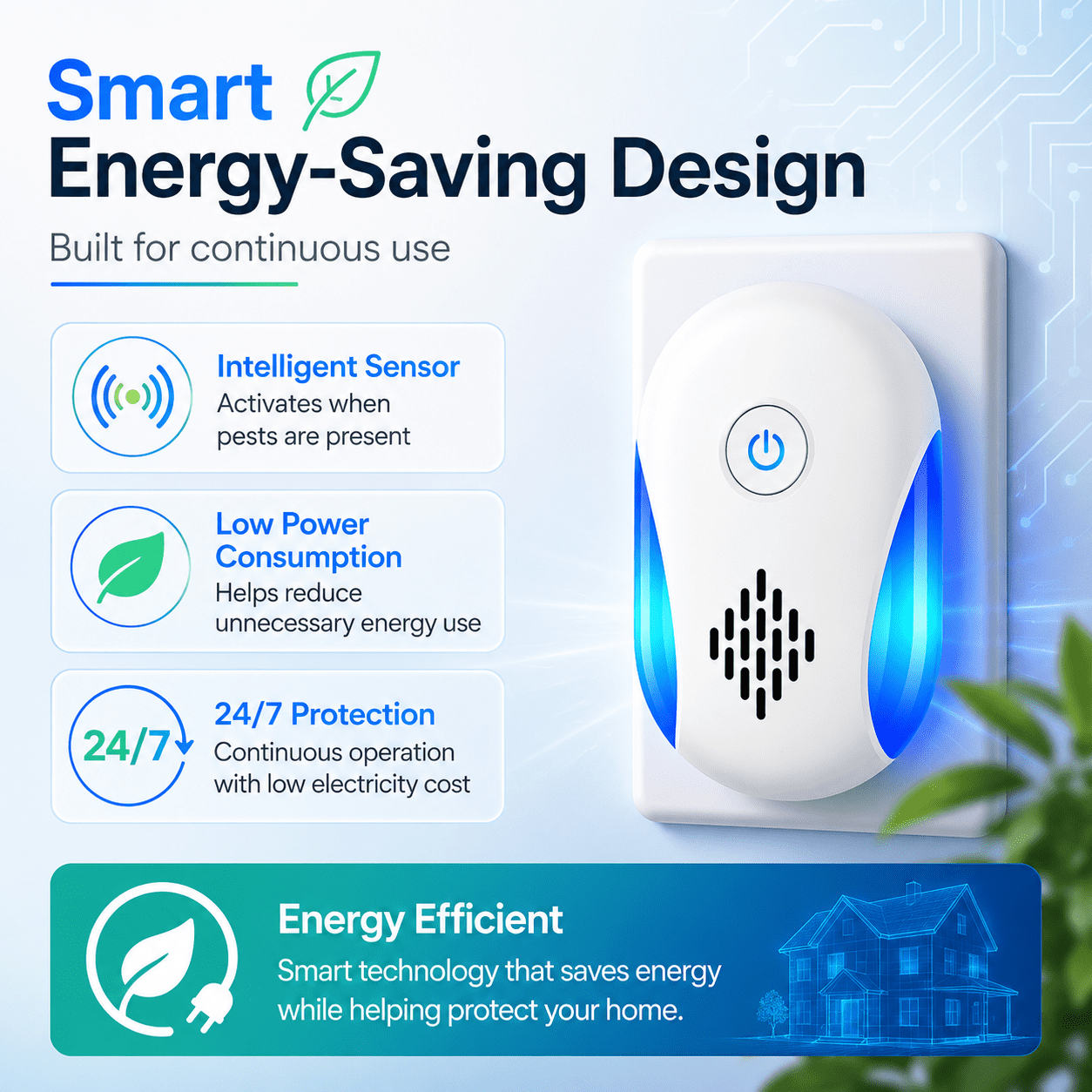 Vermix Pulse Pro, 2026 Upgraded Ultrasonic Pest Repeller, Plug-in Indoor Pest Repellent for Mice and Pests, Electronic Pest Control Device for Home, Kitchen, Bedroom, Office
