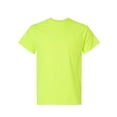 thumbnail image 3 of Gildan High Visibility Safety T-Shirt with Pocket, Hi Vis Short Sleeve Work Tee, Safety Green, Pack 6, 5XL, 3 of 6