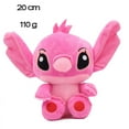 thumbnail image 2 of Soft Huggable Stuffed Animal Cute Plush Toy for Toddler Boys and Girls, Gift for Kids, Pink Stitch 8 Inches, 2 of 6