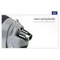 thumbnail image 6 of Neorosiri Heavy Duty Metal Garden Hose Nozzle with 4 Spray Patterns for Watering, Car Washing, and Pet Bathing, 6 of 9