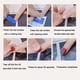 thumbnail image 5 of Xihbxyly Uñas Postizas Blancas, Diseño Realista de Uñas a Mano, Uñas de Ataúd de Longitud Media, Uñas Adhesivas de Gelatina Duraderas, Ideales para Eventos o Uso Diario, Regalo Perfecto para Amigas,, 5 of 7