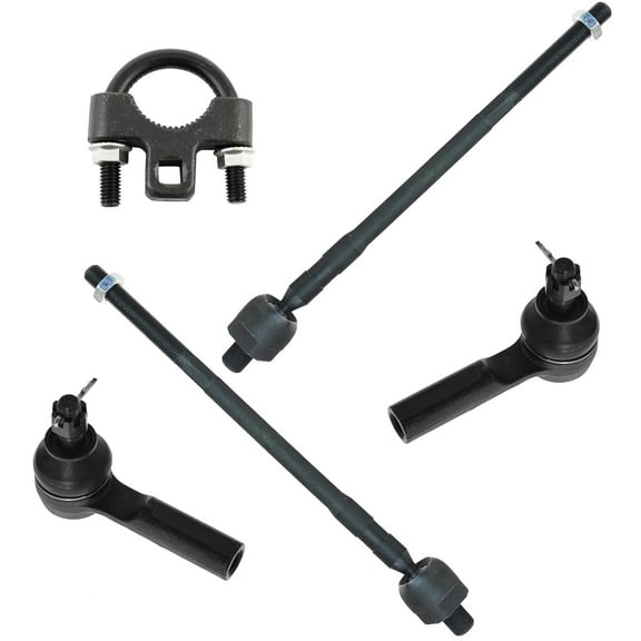 TRQ Front Tie Rod Set Fits Select 2002-2006 Nissan Altima 2003-2008 Maxima