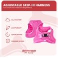 thumbnail image 3 of GFDYREE Step in Dog Harness for Small Dogs No Pull, XX-Small, Pink - Adjustable Harness with Padded Mesh Fabric and Reflective Trim - Buckle Strap Harness for Dogs, 3 of 7