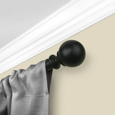 Mainstays 1" Diameter Decorative Curtain Rod with Ball Finial