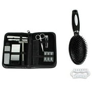 Men's Deluxe 13 Piece Grooming Kit for Home or Travel