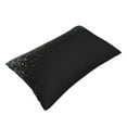 thumbnail image 3 of Bingfone Silver Glitter1 Standard Size Pillowcase, Long Staple Pure Cotton Envelope Closure Pillow Cover,20"X30", 3 of 9