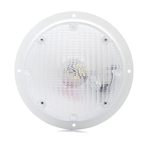 Lumitronics RV LED Surface Mount Porch Scare Light with Mounting Gasket 