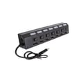thumbnail image 1 of Extensor de adaptador USB de 7 puertos Ordenador portátil Divisor USB 2.0 de 480 Mbps con interruptores individuales Sweethay EL4921-01B, 1 of 2