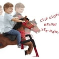 Radio Flyer, Chestnut Plush Interactive Riding Horse with Sounds, Ride