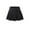 Black, variant on Tutus for Girls Girls School Uniform Skirt, Kids Adjustable Waist Stretchy Pleated Skort, Solid Color A-Line Skirt with Shorts Short Summer Skirts for Teen Girls Black 4Y