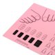thumbnail image 4 of de do para uñas de  de práctica shamjiam placa de estampado de uñas, 4 of 4