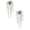 C*2, variant on Artificial Hanging Plants & Faux Flowers for Outdoor Planters, Long Trailing Silk Vine Baskets, UV Resistant Artificial Flowers for Outdoors for Porch Patio Front Door Decor
