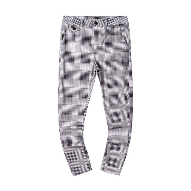 mens plaid summer pants