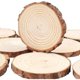 thumbnail image 2 of Discos de Madera Natural 25 Piezas Discos de Árbol de 8-9 cm con Corteza Kit de Manualidades de Madera Sin Pintar Círculos de Madera Sin Perforar Disco de Árbol con Corteza para Pintura Artística, 2 of 7