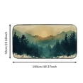 thumbnail image 5 of ONETECH Watercolor Pine Forest Square Floor Mat Rug Indoor Outdoor for Home Entrance 19.68*39.37 in, 5 of 6