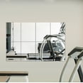 thumbnail image 4 of Azulejos tipo espejo Delma Home Gym de 16 x 12 pulgadas (40,5 x 30,5 cm), 8 piezas, 4 of 8