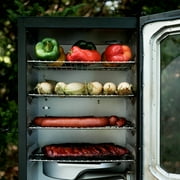 Masterbuilt 30-Inch Digital Electric Smoker with Window | Black Vertical Smoker | Model MB20071322