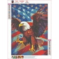 thumbnail image 3 of HsdsBebe Independence Day Eagle DIY Diamond Art Painting Kit, Art Craft Gem Painting Adult and Children Diamond Art, 3 of 6