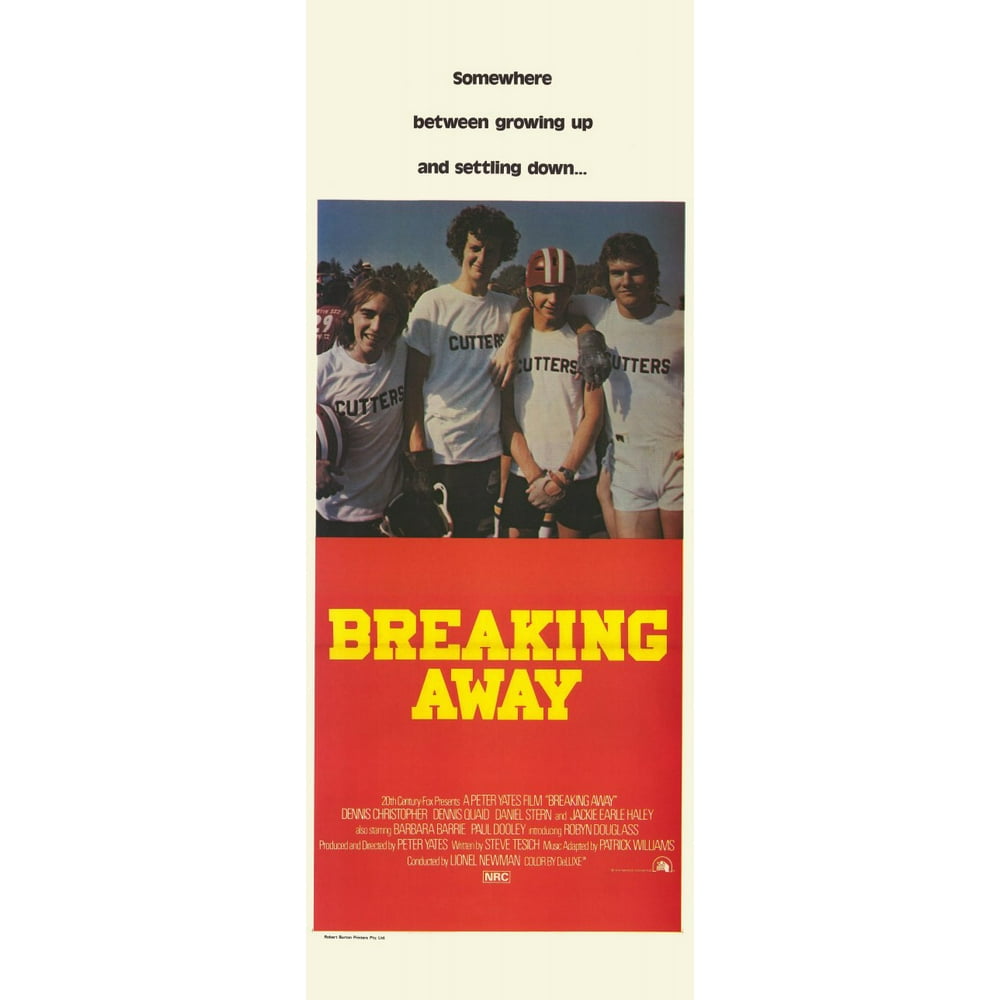 Breaking Away (1979) 14x36 Movie Poster - Walmart.com - Walmart.com