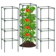thumbnail image 3 of Homerr Tomato Cage Vegetable Trellis Tomato Cage Height Adjustable Easy to Assemble Vertical Climbing Plants Vegetable Trellis Flowers Plant Support Tomato, 3 of 8