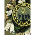 thumbnail image 3 of Army Wreath, Military Wreath, Veteran Gift, Patriotic, 3 of 4