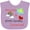 Lavender, variant on Inktastic Someone in North Carolina Loves Me Boys or Girls Baby Bib
