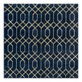 thumbnail image 4 of Marilyn Monroe Glam Collection Area Rug - Trellis (7' 10" Square Navy Blue Gold/Gold), 4 of 11